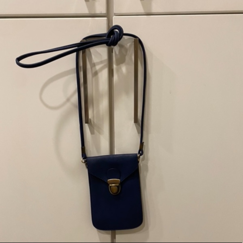 Blue Crossbody Purse
